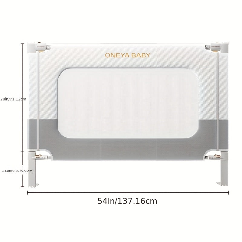 Height Adjustable Bed Rail for Toddlers, Kids Safety Baby Bed Rail for Full\u002FKing\u002FQueen Size Bed