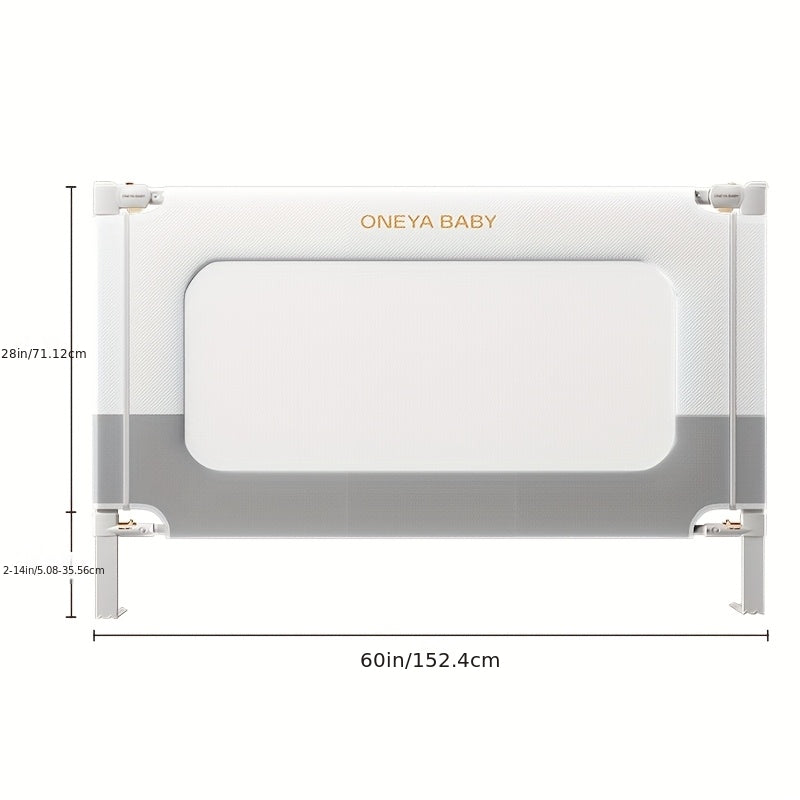 Height Adjustable Bed Rail for Toddlers, Kids Safety Baby Bed Rail for Full\u002FKing\u002FQueen Size Bed