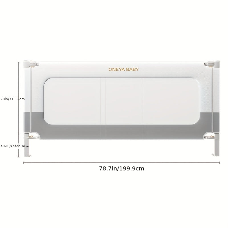 Height Adjustable Bed Rail for Toddlers, Kids Safety Baby Bed Rail for Full\u002FKing\u002FQueen Size Bed